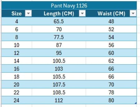 بنطلون رياضي كحلي (للبنين) 1126
