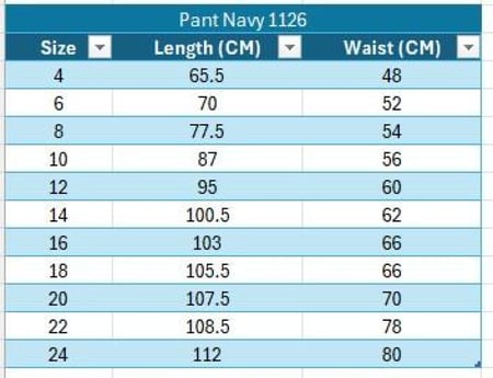 بنطلون رياضي كحلي (للبنين) 1174