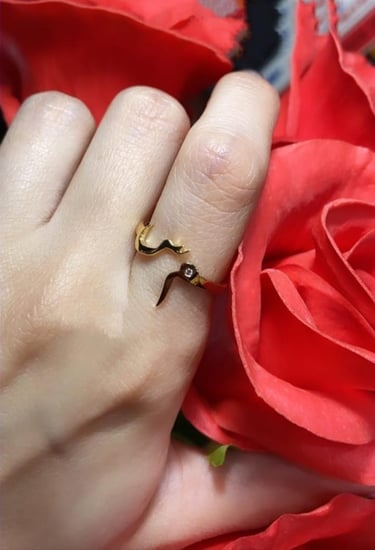 خاتم رفيق الروح بحرفك وحرف من تحب - متجر عهود