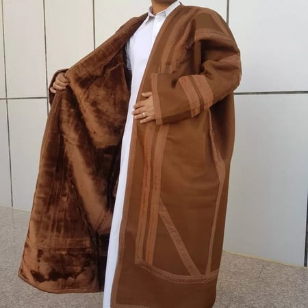 فروة رجالية- فروه شتوي- فروة صوف رجالي- متجر عهود