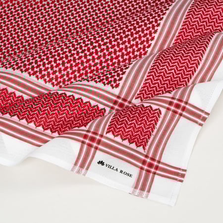 شماغ أحمر فلا روز B-2