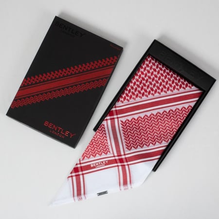 تغليف شماغ بنتلي لندن BENTLEY LONDON أسود