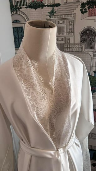 طقم روب دانتيل