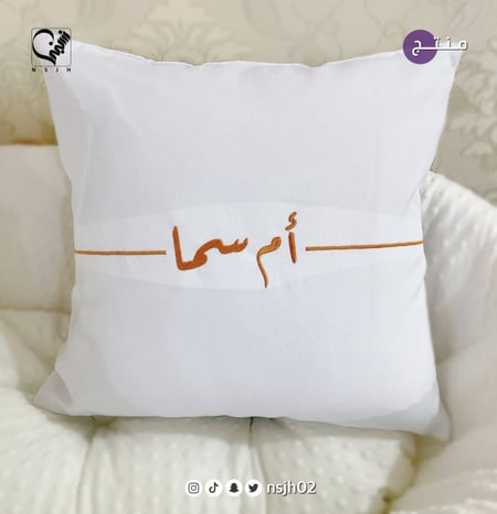 وساده مخده مطرزه - مخده مطرزه تطريز مخدات