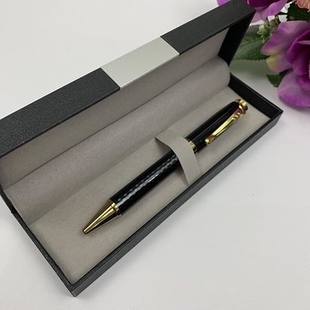 قلم رجالي أسود وذهبي