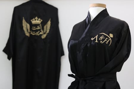 روب عروس اسود