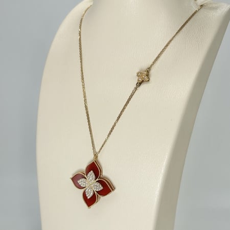 سبحة ذهب عيار 18 الوزن 11.76 جرام