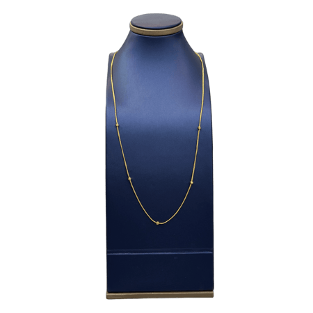 عقد كورات الليزر ذهب صافي عيار 21 | الوزن 3.1 جرام | C036