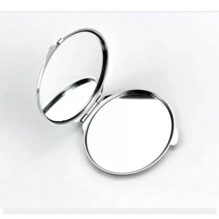 قاعدة مرايا سادة فضية لتنفيذ هدايا وتوزيعات فاخرة بجودة عالية