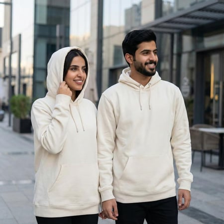 كنزة كريمي قطن بريميوم