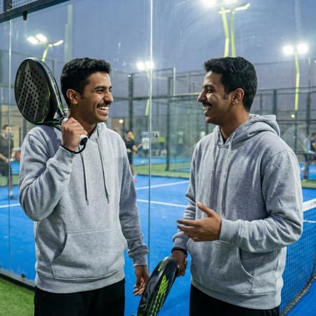 إطلالة رياضية كاجوال بلوفر رمادي فاتح للطلعات