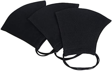 كمام اسود قماش فاخر كبار متوافق مع أنواع الفينيل الحراري المختلفة