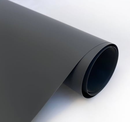 رول فينيل حراري رمادي مطفي للطباعة على التيشرتات