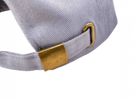 كاب قطن سادة احترافي - رمادي