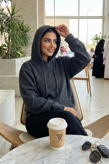 هودي رجالي قطن شتوي ثقيل الوزن للاستخدام اليومي والمشاريع