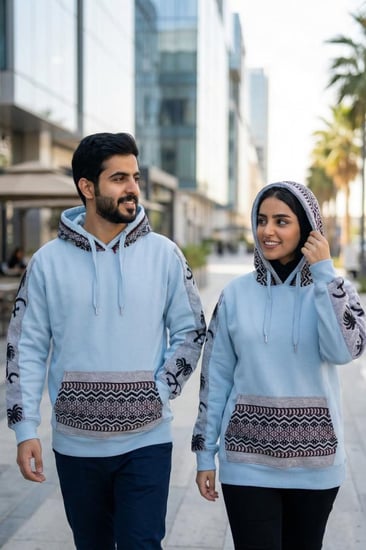 هودي رمادي سدو سادة كشخة شتوية