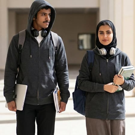 تفاصيل نسيج القطن الفاخر للون الأسود المخلوط