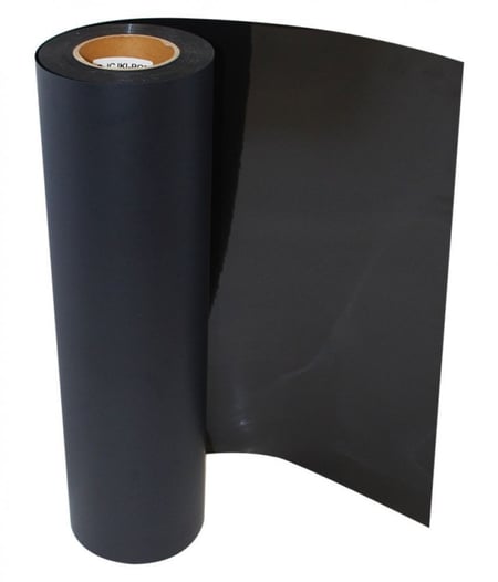 رول فينيل حراري مخمل أسود كوري أصلي عالي الجودة للطباعة