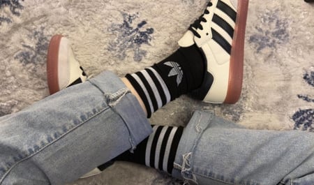 شراب اديداس اسود ( K )