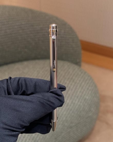 قلم كارتير سانتوس براغي ذهبية
