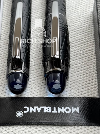 قلم مونت بلانك ستار ووكر اسود كامل