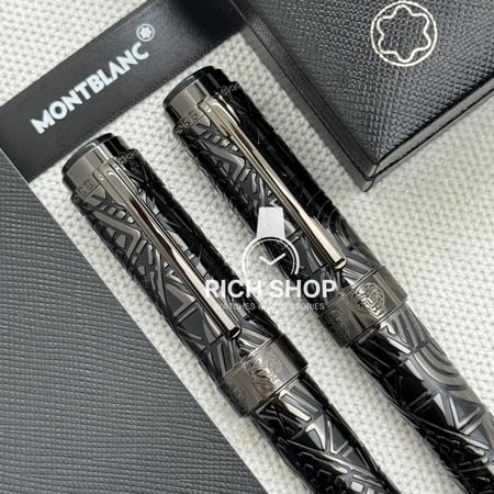 قلم مونت بلانك الجديد باللون الأسود