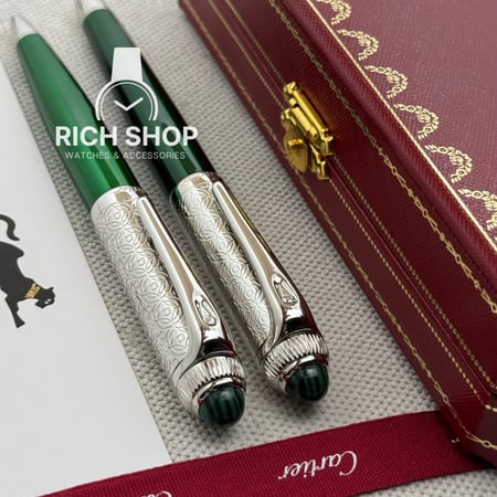 قلم كارتير رودستر مزخرف اخضر