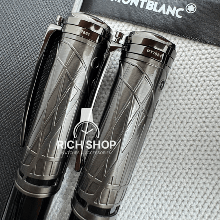 قلم مونت بلانك الجديد باللون الأسود