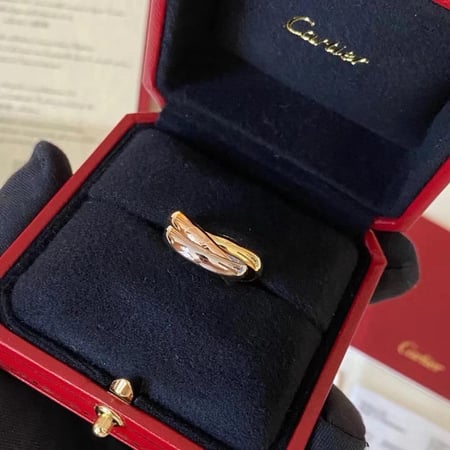 خاتم كارتير ترنتي الأكثر طلباً