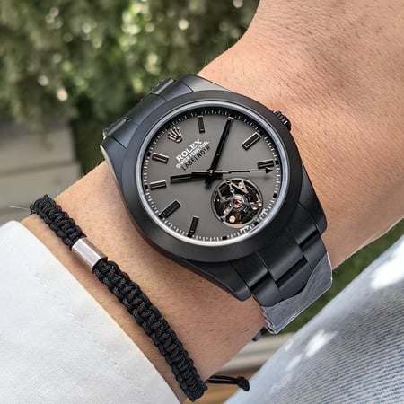 ساعة رولكس اوتوماتيك مكشوف