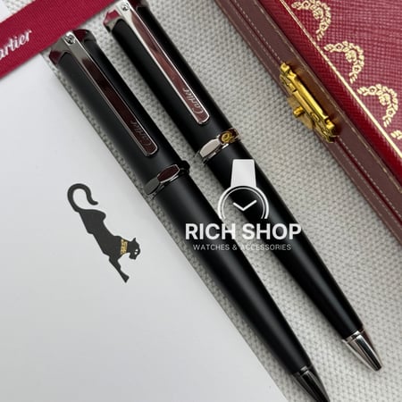 قلم كارتير سانتوس دومو اسود مطفي