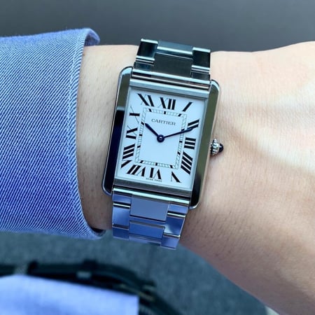 ساعة كارتير تانك موست الشهيرة