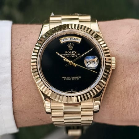 رولكس داي ديت اوتوماتيك ذهبي