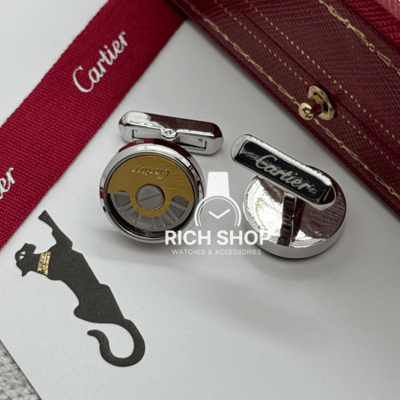 كبك كارتير فضي على ذهبي