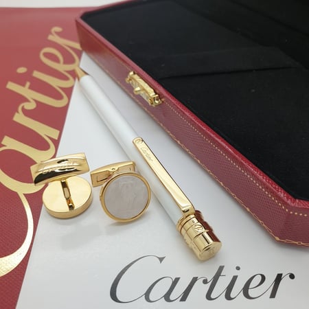 طقم كارتير قلم مع كبك