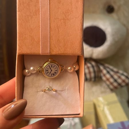 ساعه + خاتم (مواليد)