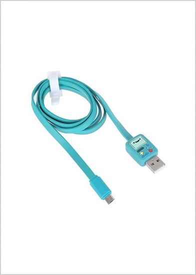 سلك شحن أو كيبل مايكرو يو اس بي Micro-usb ناقل للبيانات شخصية بيمو من وقت المغامرة - ADVENTURE TIME