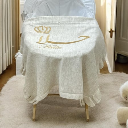 بطانيه مواليد شامل التطريز