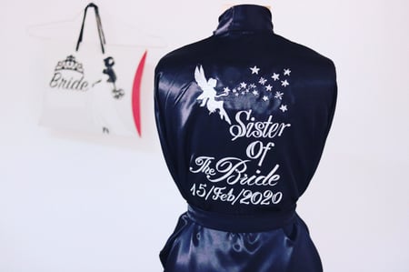 روب عروس اسود