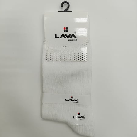 نصف درزن 6 جوارب طويلة رجالي سادة