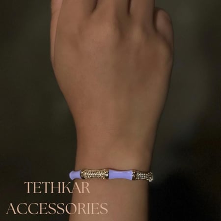 اسوارة مطلية ذهب #3