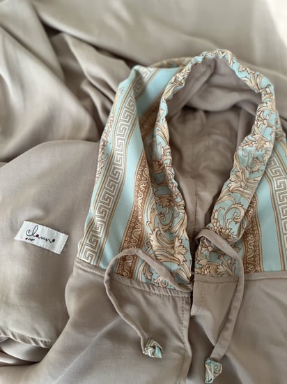 رداء علوي للصلاة أطفال ازرق