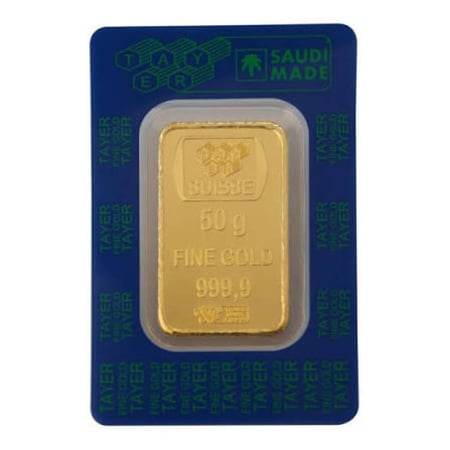 سبيكه محليه | وزن 50 جرام | عيار 24