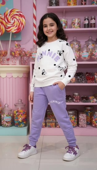 طقم ميني ماوس الليلاك