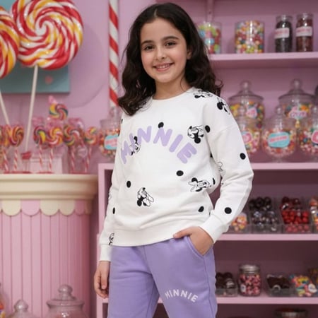 طقم ميني ماوس الليلاك