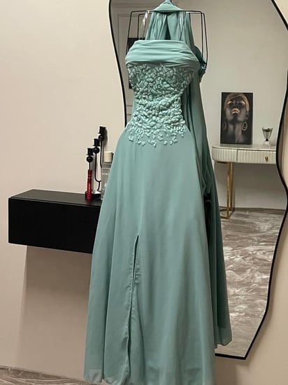 فستان سهره سماوي