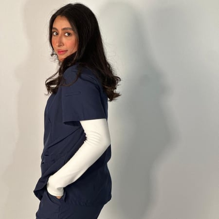 سكرب نسائي رويال بلو