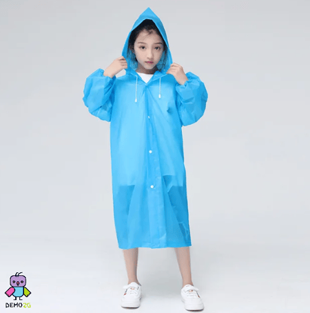 معطف واقي من المطر للصغار