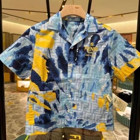 قميص فندي نايلون الوان صيفي