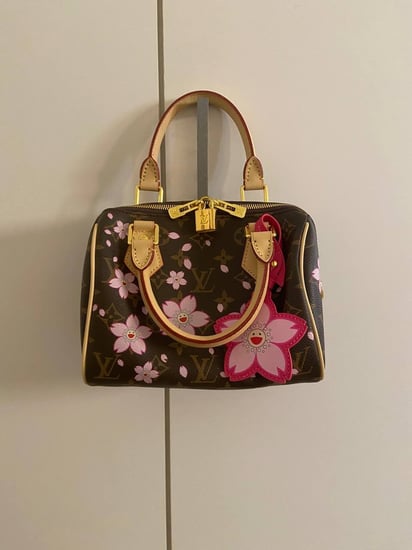 First copy - Louis Vuitton x Takashi Murakami - sakura brown, speedy 20 high quality